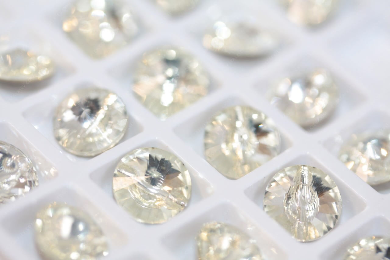 SALE -15% Ґудзик кришталевий De'Lux Crystal 10 mm